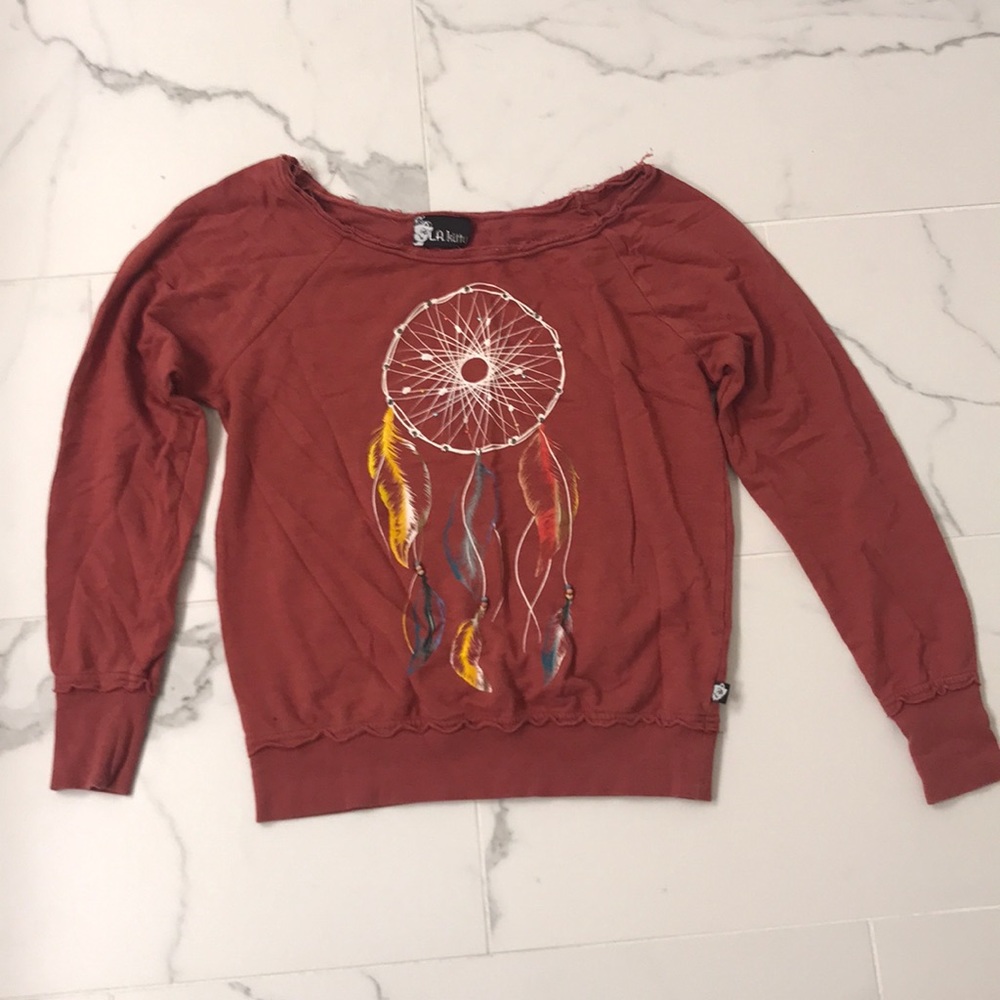 Dreamcatcher shirt — rust color
